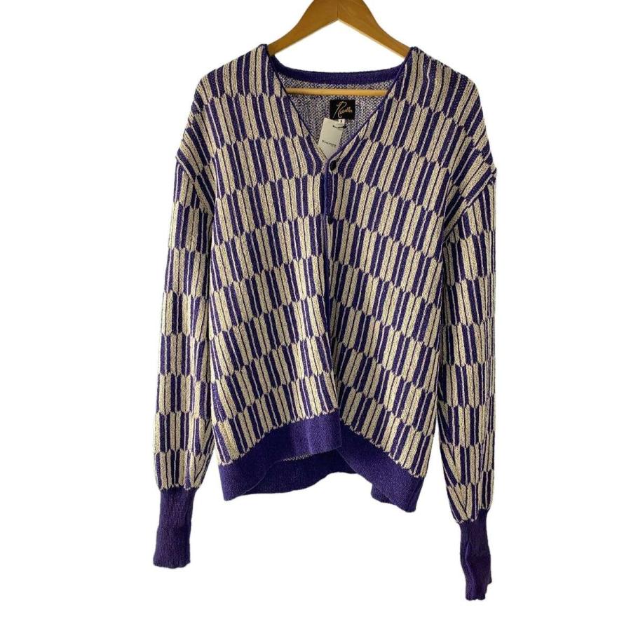 Needles◇カーディガン(薄手)/S/--/PUP/総柄/V Neck Cardigan - Arrow