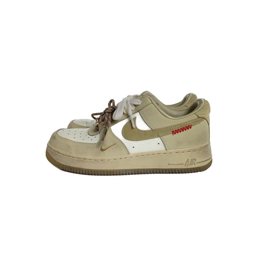 NIKE◇AIR FORCE 1 07 LX_エア フォース LX/25cm/BEG : セカンド