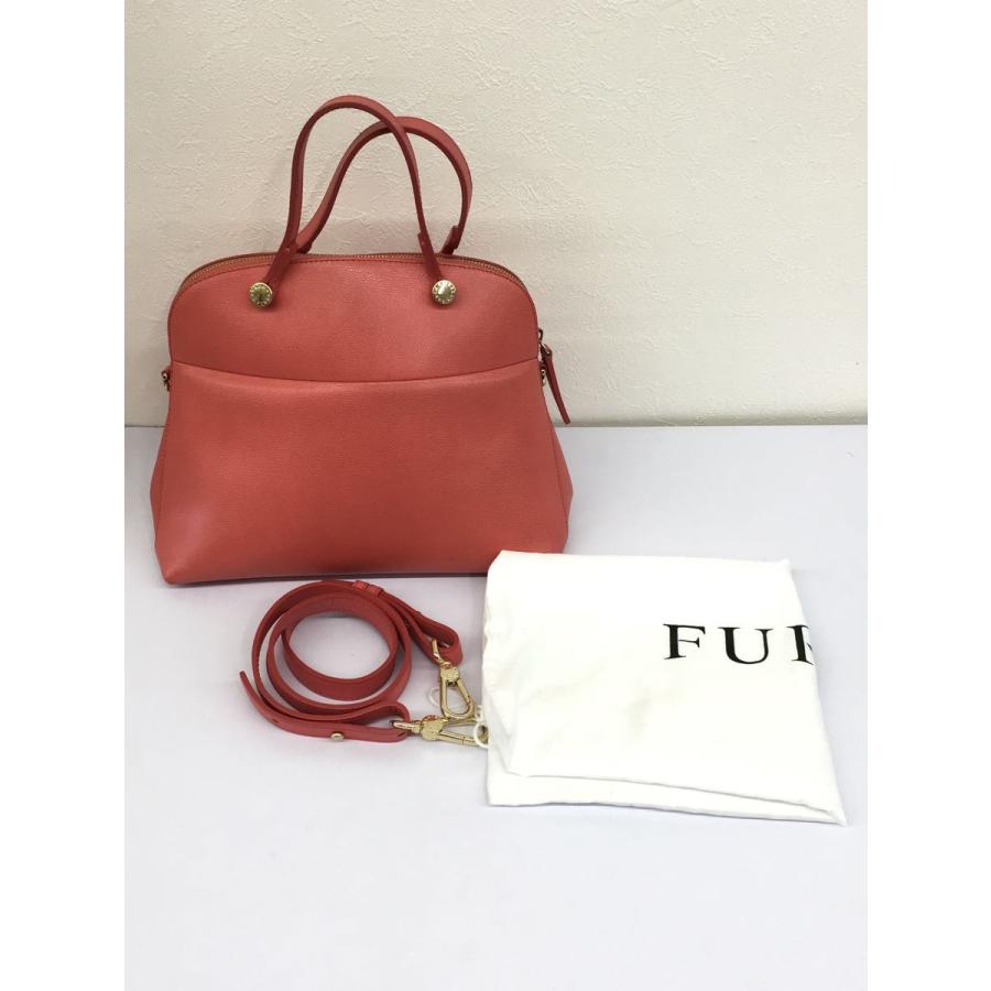 多数取りそろえる FURLA◆ハンドバッグ/レザー/PNK