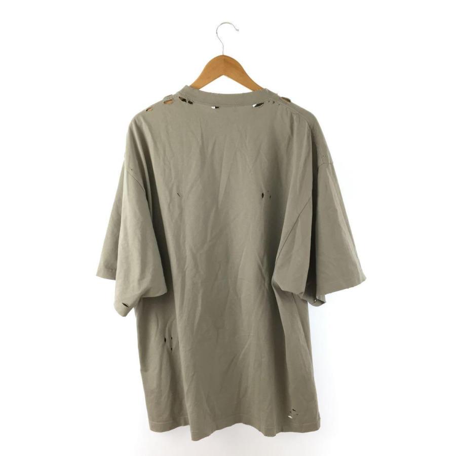 BALENCIAGA◇Tシャツ/XXS/コットン/GRY/無地/jp57 2021 00094 BALENCIAGA◇Tシャツ/XXS/コットン/GRY/無地/jp57 2021 00094