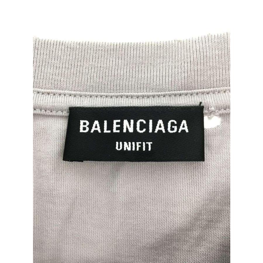 BALENCIAGA◇Tシャツ/XXS/コットン/GRY/無地/jp57 2021 00094 BALENCIAGA◇Tシャツ/XXS/コットン/GRY/無地/jp57 2021 00094