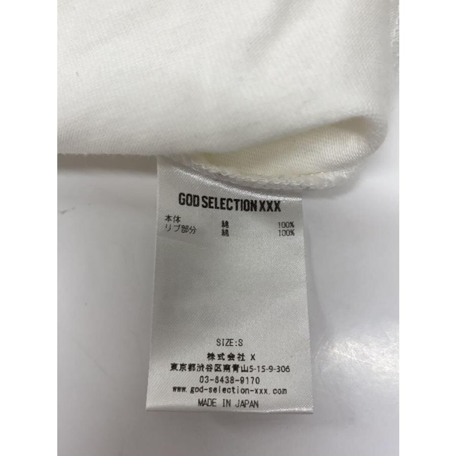 GOD SELECTION XXX◇10周年/ケイトモス/Tシャツ/S/コットン/WHT/GX-S23 