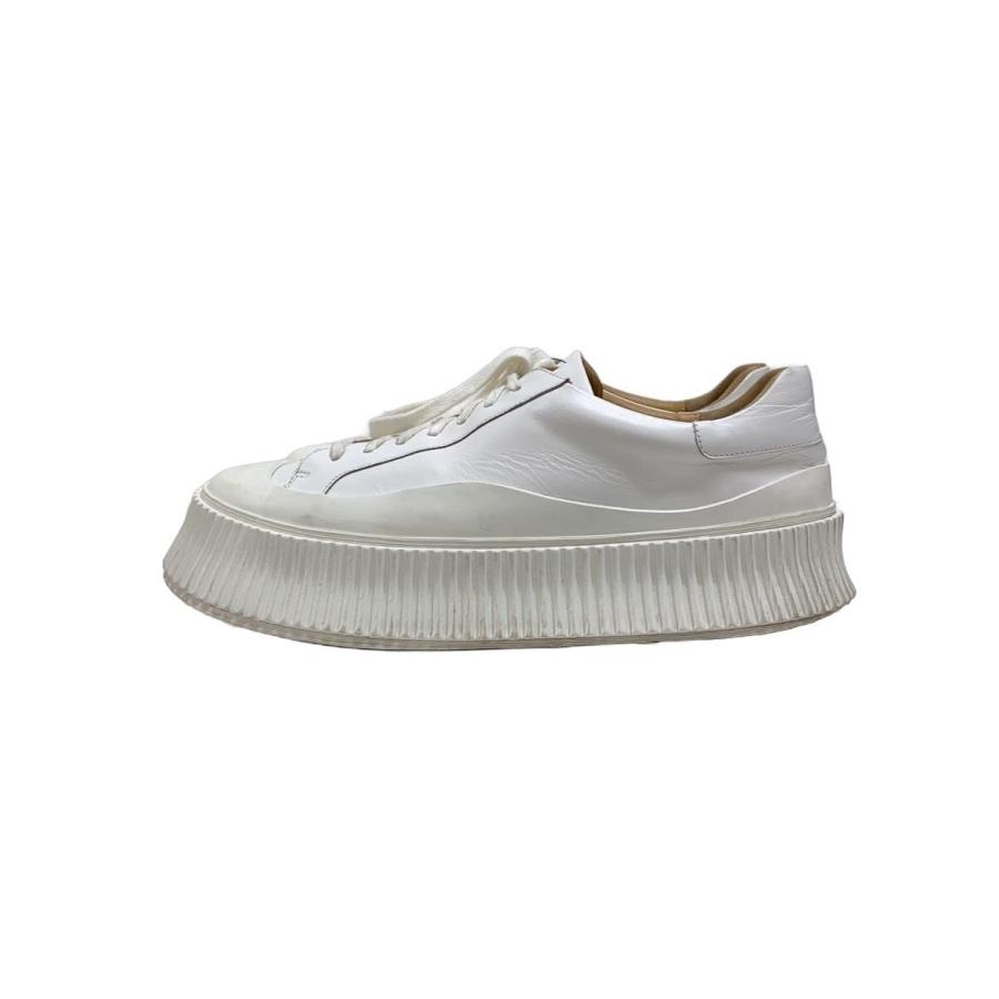 JIL SANDER / ローカットスニーカー/41/WHT/レザー/J15WS0002 JIL SANDER◇ローカットスニーカー/41/WHT/レザー/J15WS0002