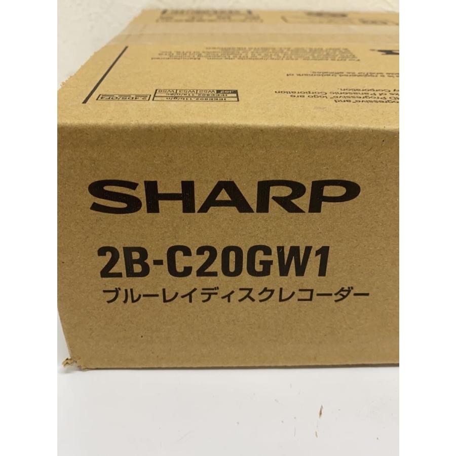 SHARP◇ブルーレイレコーダー AQUOSブルーレイ 2B-C20GW1 : セカンド
