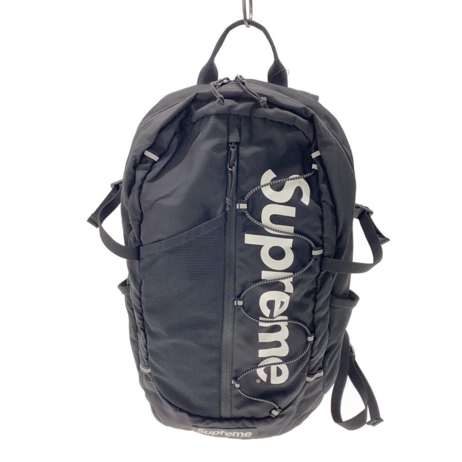 Supreme◇17SS/バックパック/リュック/ナイロン/BLK : セカンド