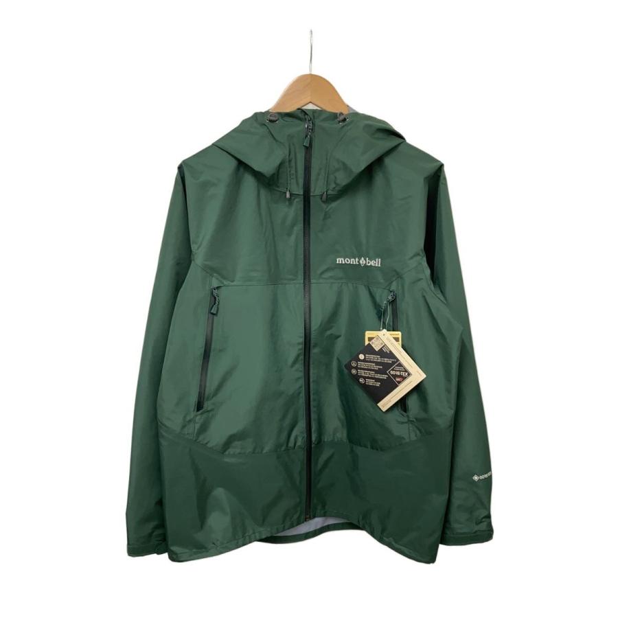 mont-bell◇レイントレッカー ジャケット MENS/M/ナイロン/GRN/無地