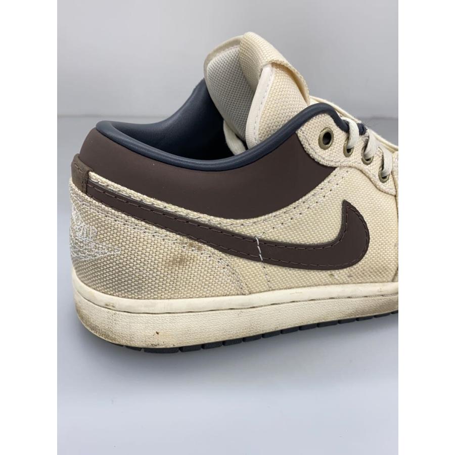 NIKE◇AIR JORDAN 1 LOW PRM_エア ジョーダン プレミアム/26cm/IVO