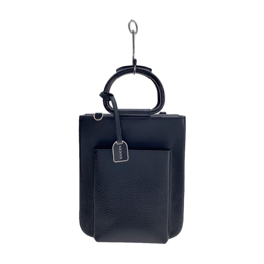 【美品】GUCCI レザーバッグ Gucci black leather Jackie hobo bag w red/green Sherry