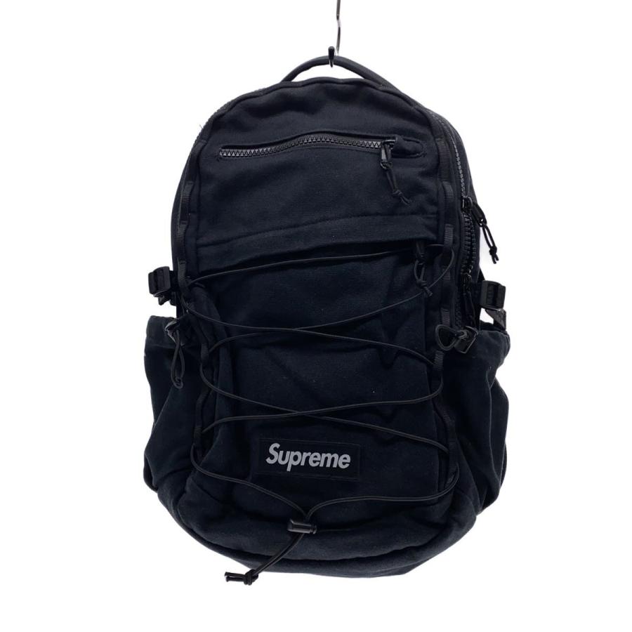 Supreme◇25SS/Backpack/リュック/ナイロン/BLK : セカンドストリート