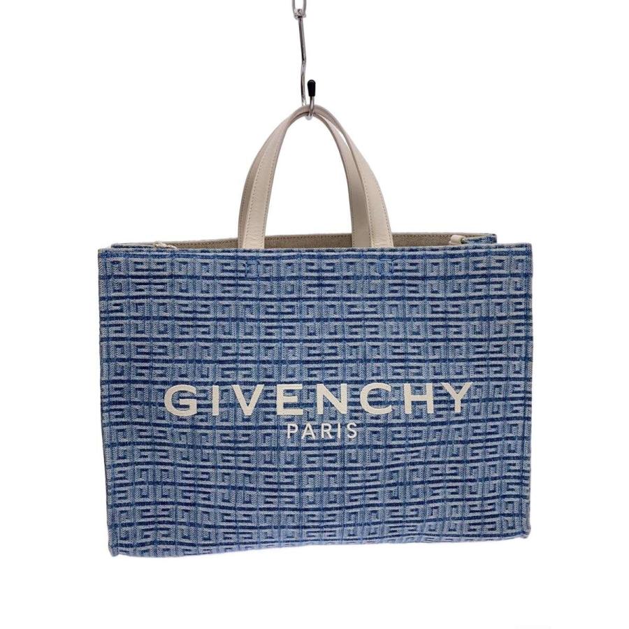 GIVENCHY◇トートバッグ/--/BLU/総柄 : セカンドストリートYahoo!店