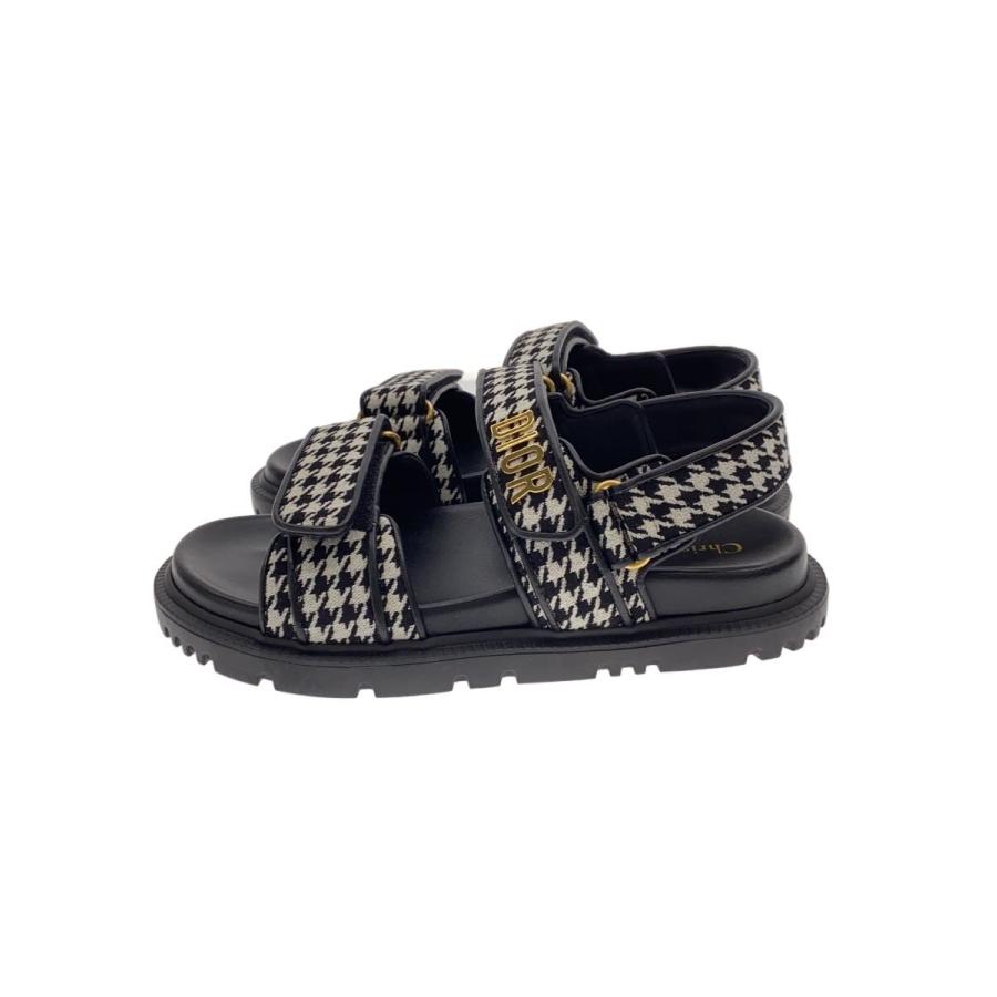 Christian Dior◇サンダル/37/BLK : セカンドストリートYahoo!店