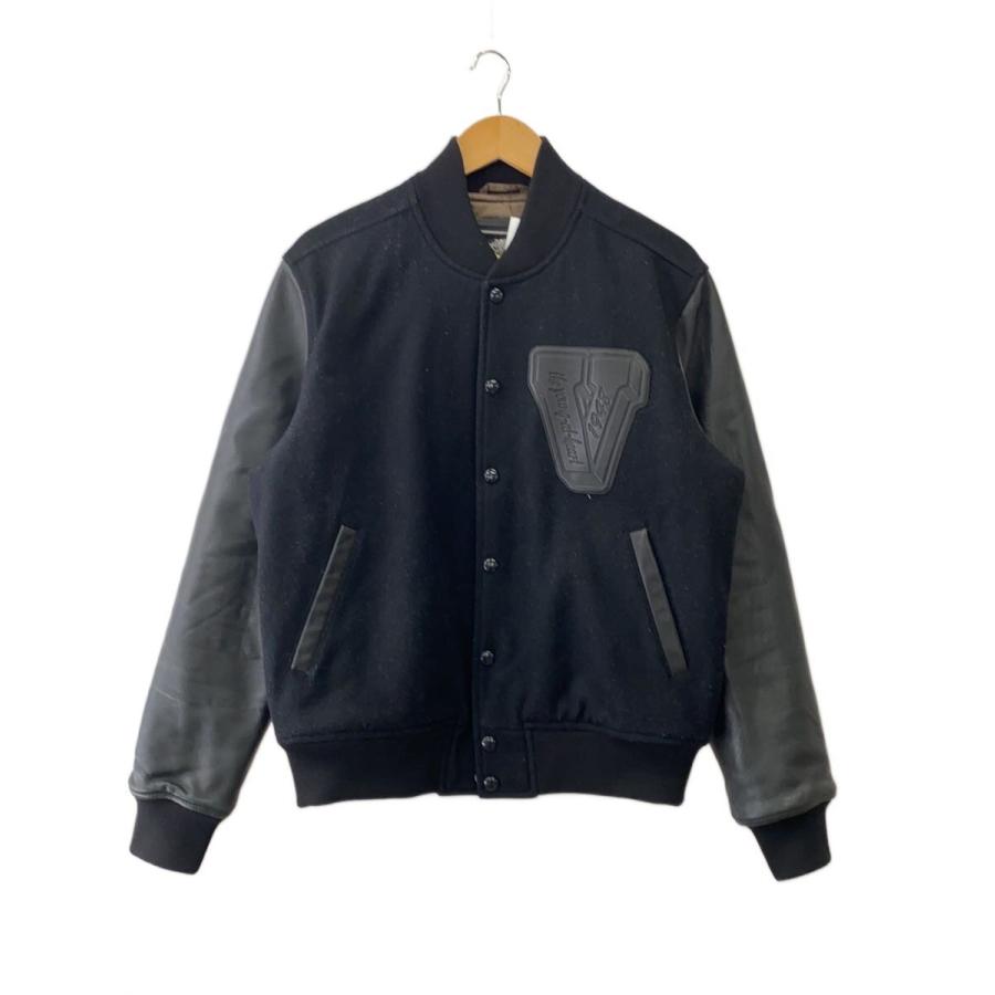 VAN◇スタジャン/L/ウール/BLK/JW-12512 : セカンドストリートYahoo!店