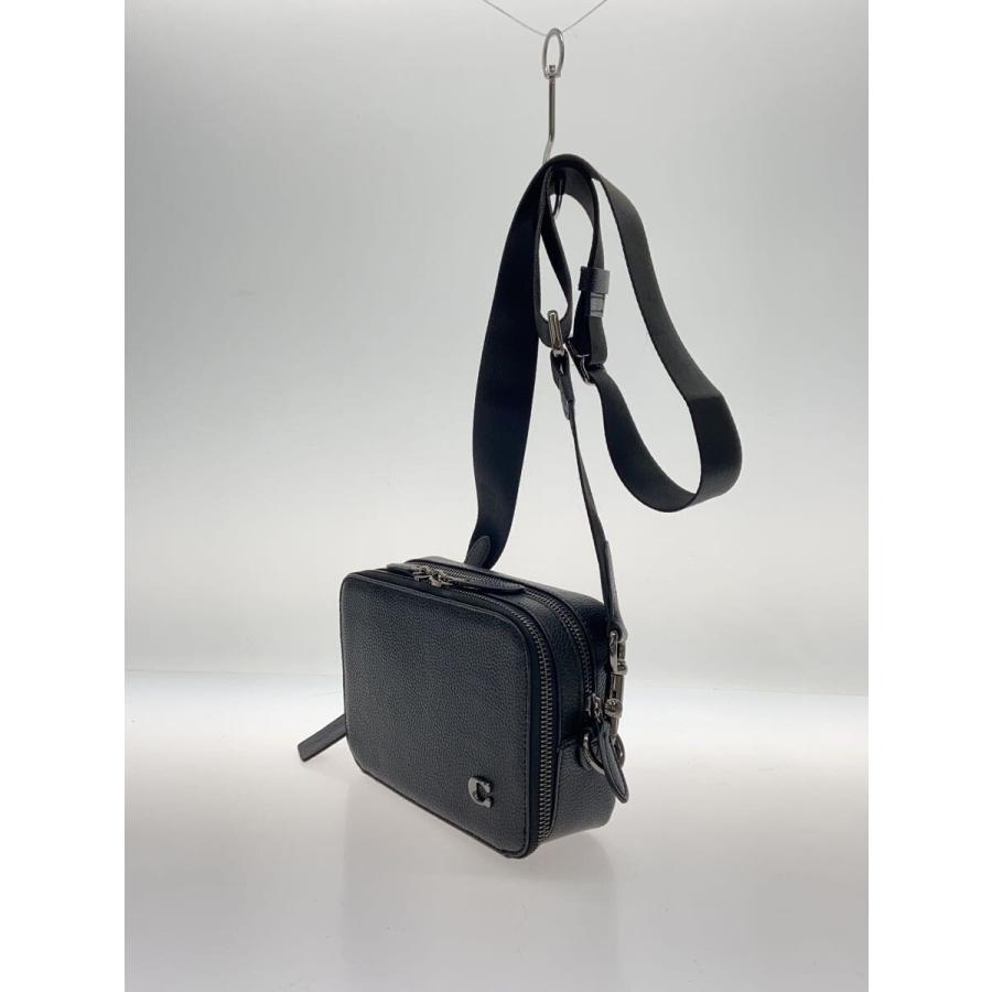 H379 良品✨COACH コーチ　チャーター　クロスボディ　レザー　ブラック COACH◇チャーター_クロスボディ19_ショルダーバッグ/レザー/BLK/CR782
