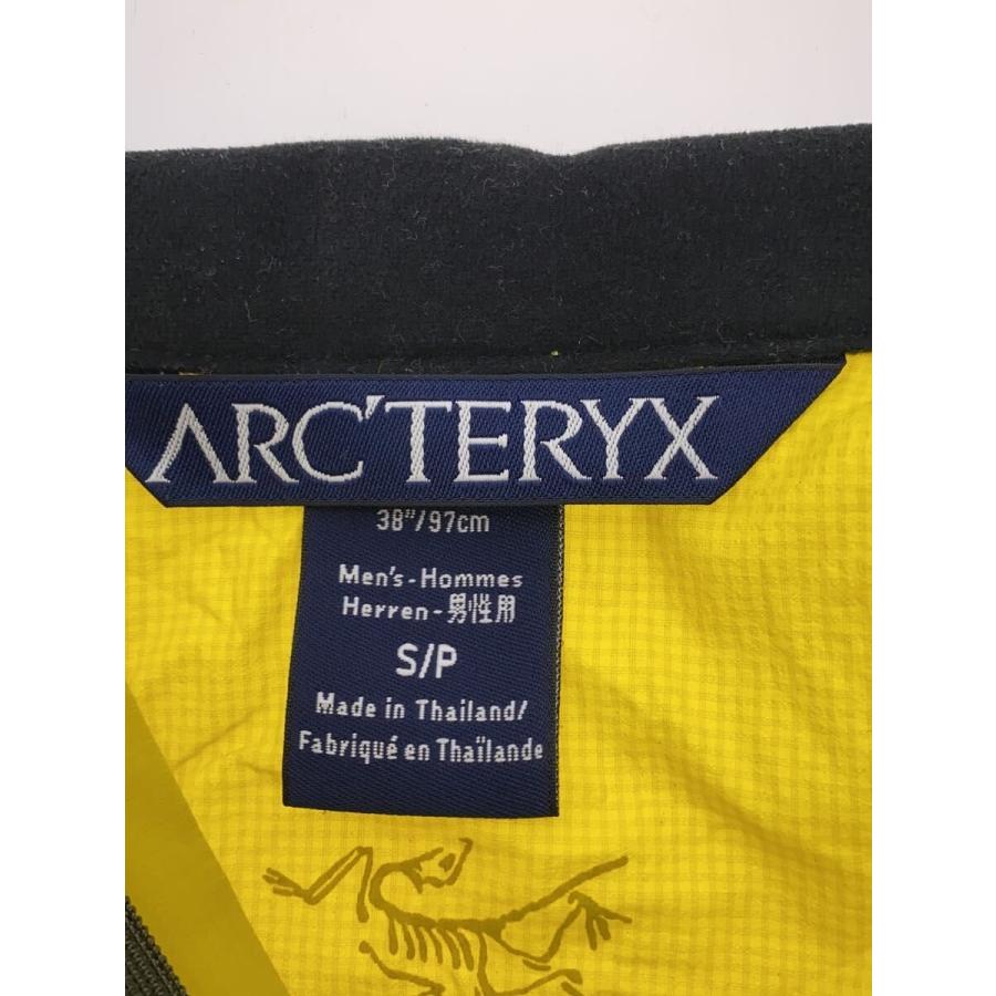 ARC'TERYX◇ナイロンベスト/S/ナイロン/YLW/6726-51533-1210/サン