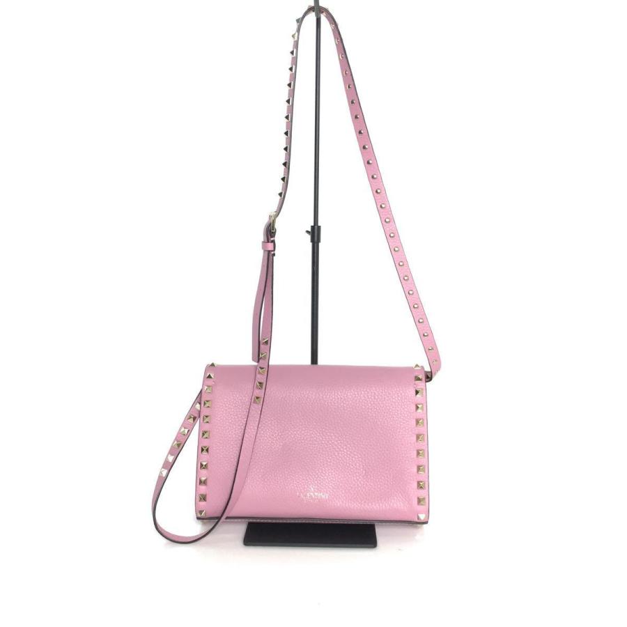 VALENTINO GARAVANI◇ロックスタッズ/グレインカーフスキン VALENTINO GARAVANI◇ロックスタッズ/グレインカーフスキン