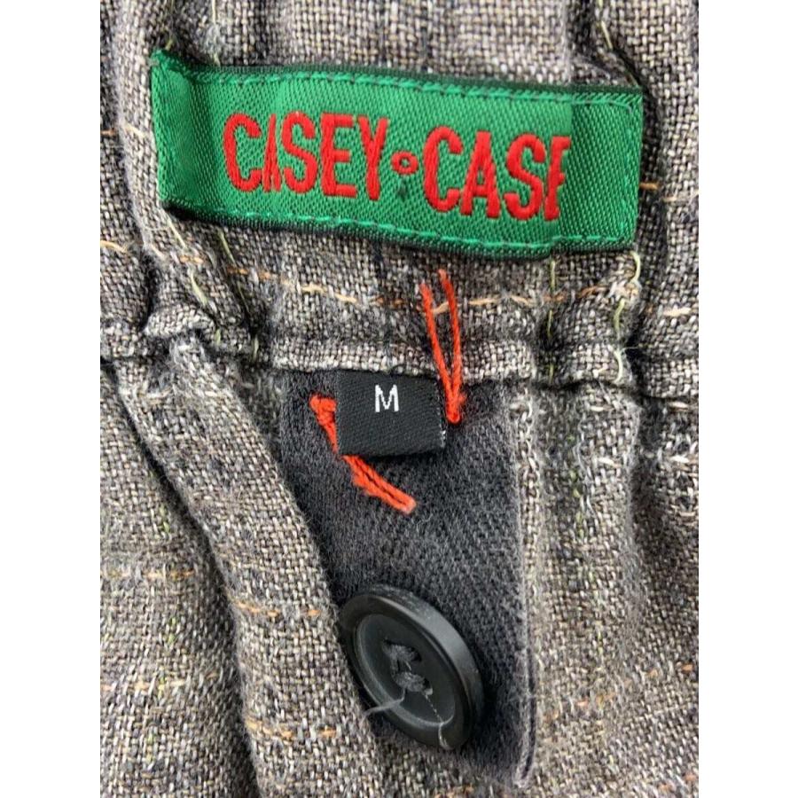 CASEY CASEY◇ボトム/M/リネン/GRY/チェック/08HP97 : セカンド