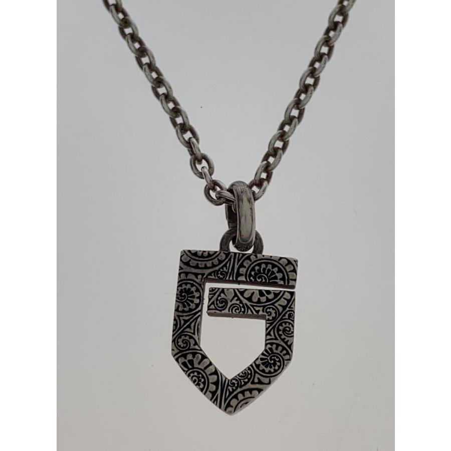 GARNI◇Vine Pattern G Pendant/ネックレス/SV925/SLV : セカンド