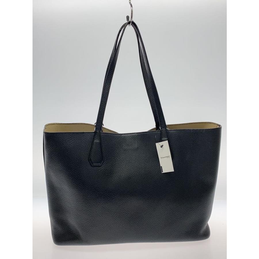 TORY BURCH◇トートバッグ/レザー/BLK : セカンドストリートYahoo!店