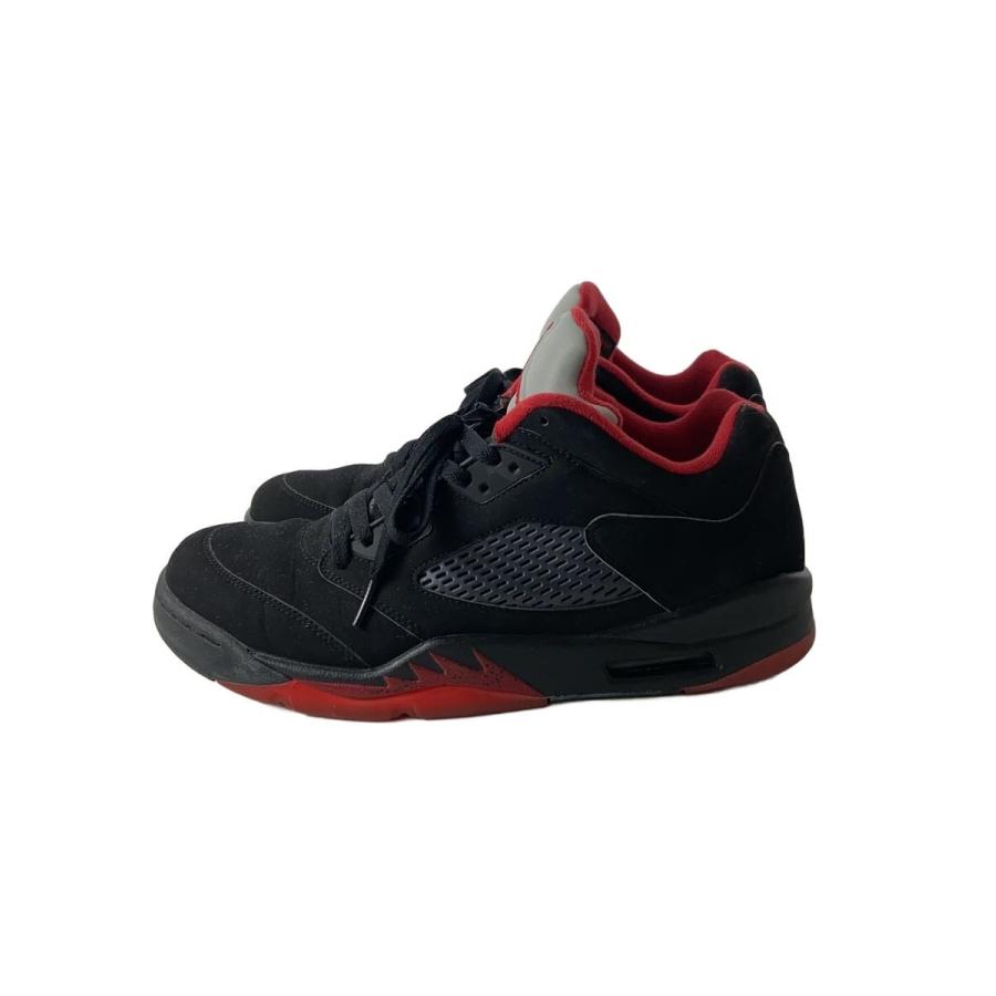 NIKE◇AIR JORDAN 5 RETRO LOW/エアジョーダンレトロロー/ブラック 