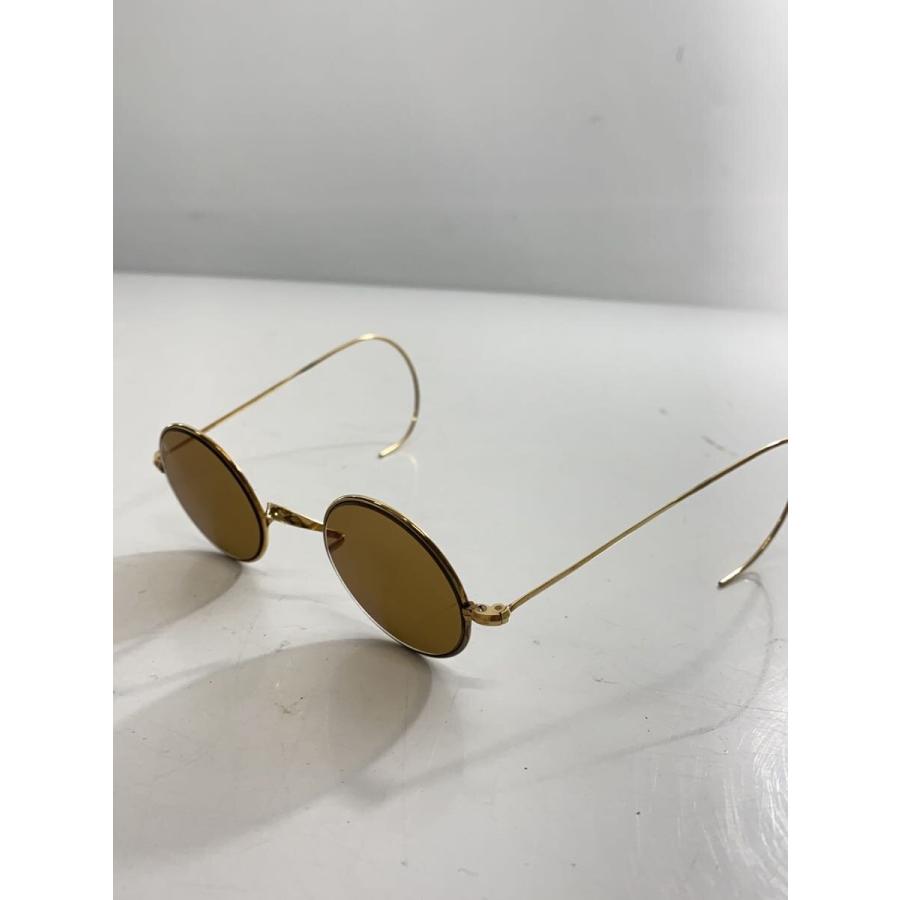 英国製　ALGHA ビンテージ サングラス ALGHA WORKS/vintage/推定60s/サングラス/GLD/BRW/レンズ交換済