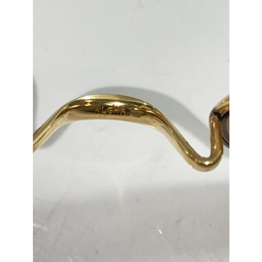 ALGHA WORKS/vintage/推定60s/サングラス/GLD/BRW/レンズ交換済