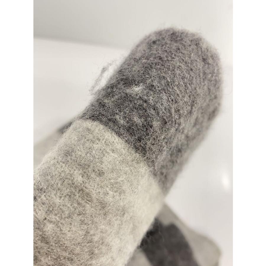 LOUIS VUITTON◇マフラー/ウール/GRY/レディース/401486 : セカンド