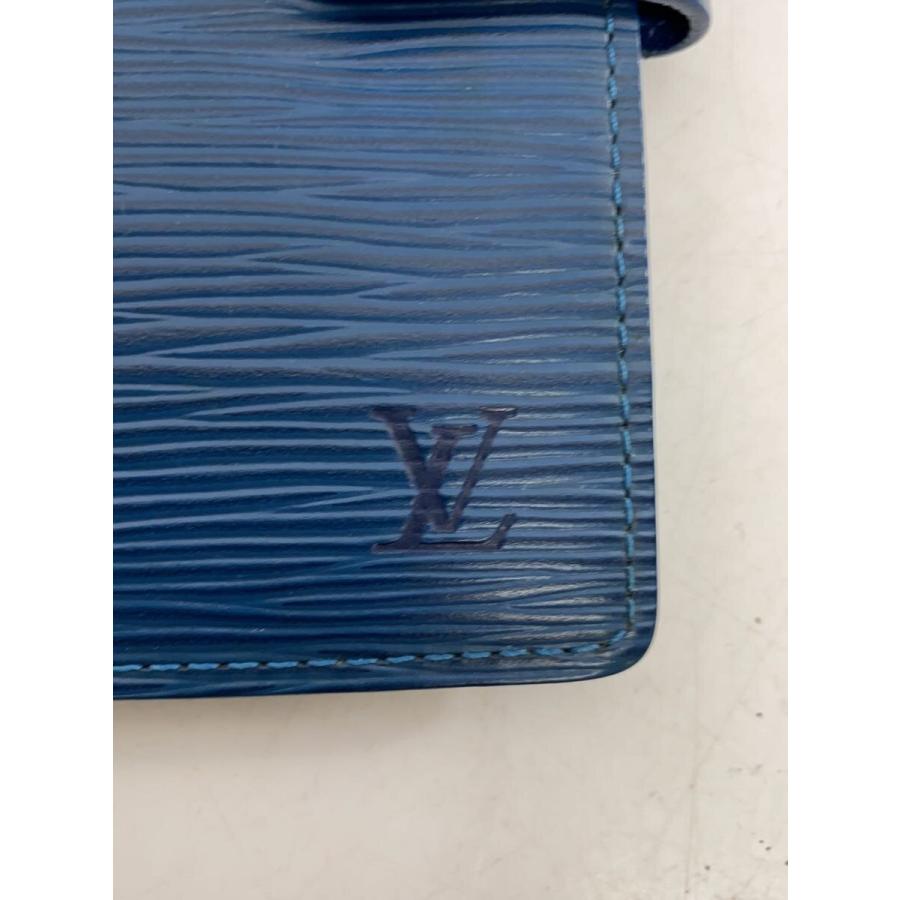 ルイヴィトン エピ アジェンダ MMサイズ LOUIS VUITTON◇アジェンダMM_エピ/PVC/BLU/レディース : セカンド