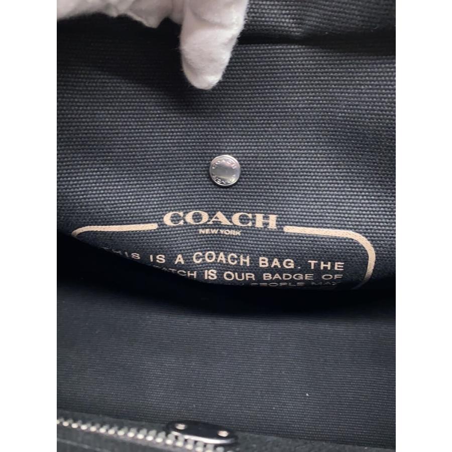 COACH◇カーゴ・トート/キャンバス/BLK : セカンドストリートYahoo!店