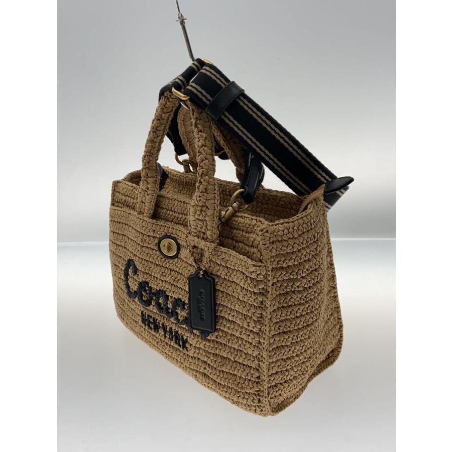 COACHカゴバック COACH◇カーゴトート26/カゴバッグ/--/CML/無地/CAM62// : セカンド