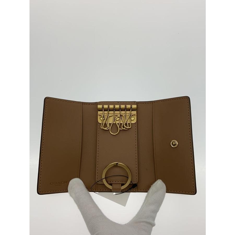 COACH◇キーケース/レザー/六連/花柄/レディース// : セカンド