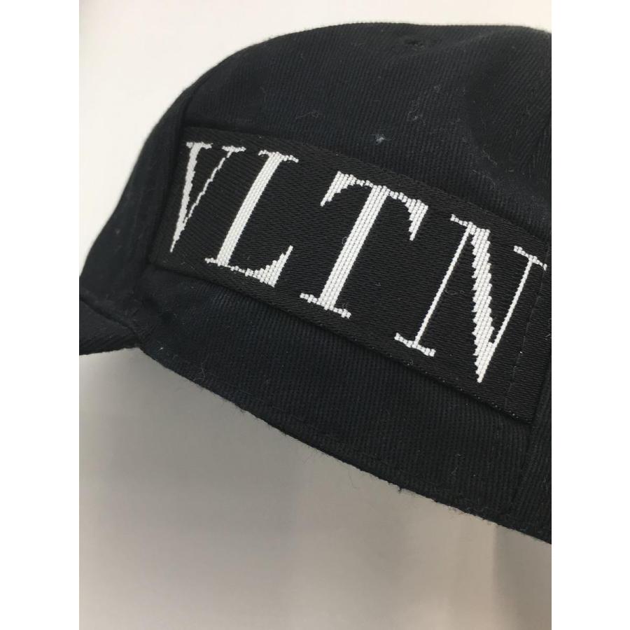 VALENTINO GARAVANI◇キャップ/FREE/コットン/BLK/無地/メンズ