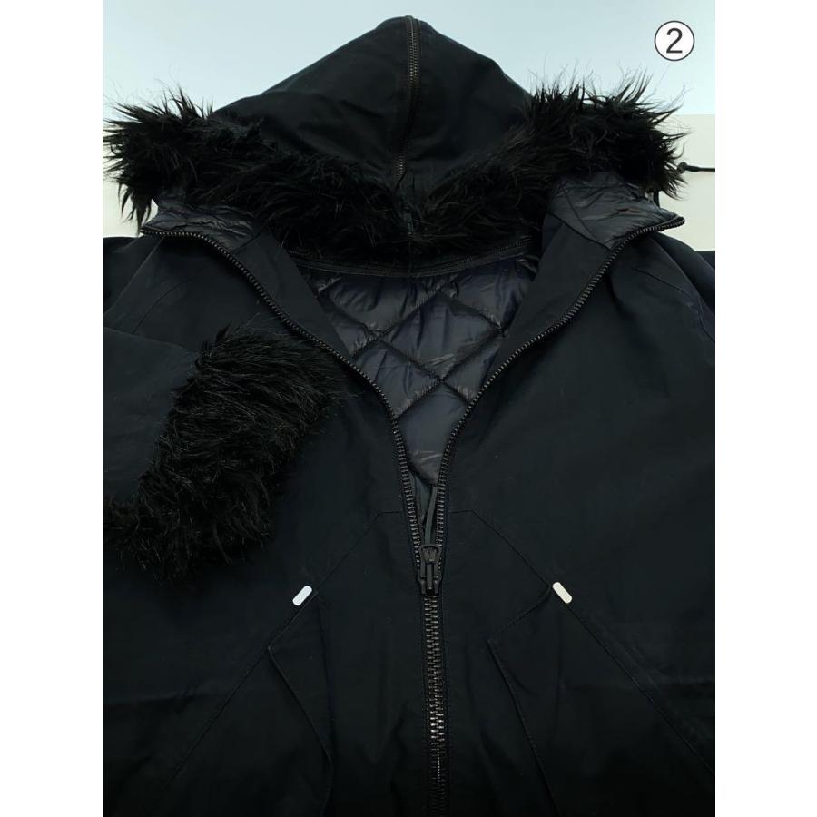 NIKE◇NIKE ナイキ/モッズコート/S/ナイロン/BLK/483892-010/黒