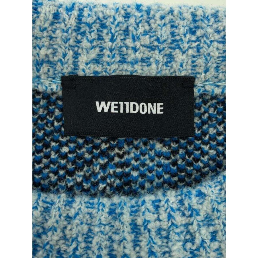 新品未使用 we11 done セーター WE11DONE◇WE11DONE/ニット・セーター(厚手)/M/ウール/WHT/WD-KT3-22