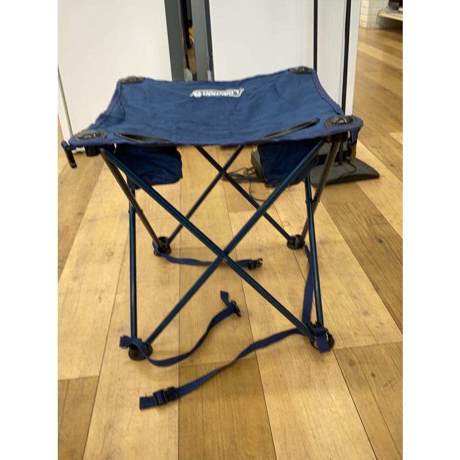 Coleman◇コンパクトチェア・テーブルセット(ネイビードット
