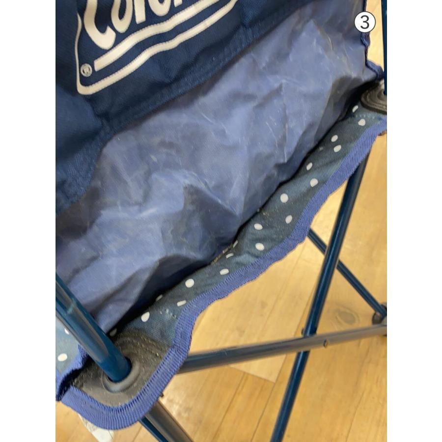 Coleman◇コンパクトチェア・テーブルセット(ネイビードット