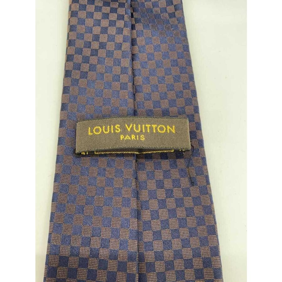 美品LOUIS VUITTON ルイヴィトン ネクタイ LOUIS VUITTON◇ネクタイ/シルク/NVY/メンズ : セカンドストリート