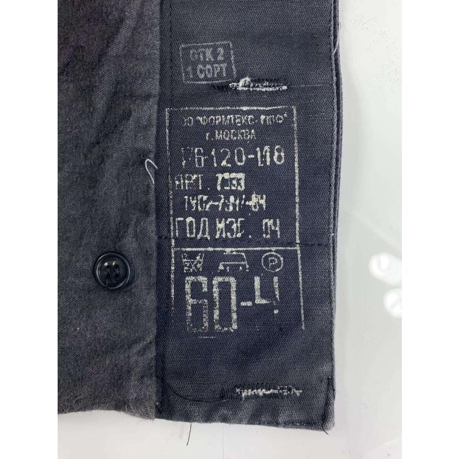 MILITARY◇タンカースジャケット/ミリタリージャケット/ロシア軍/BLK