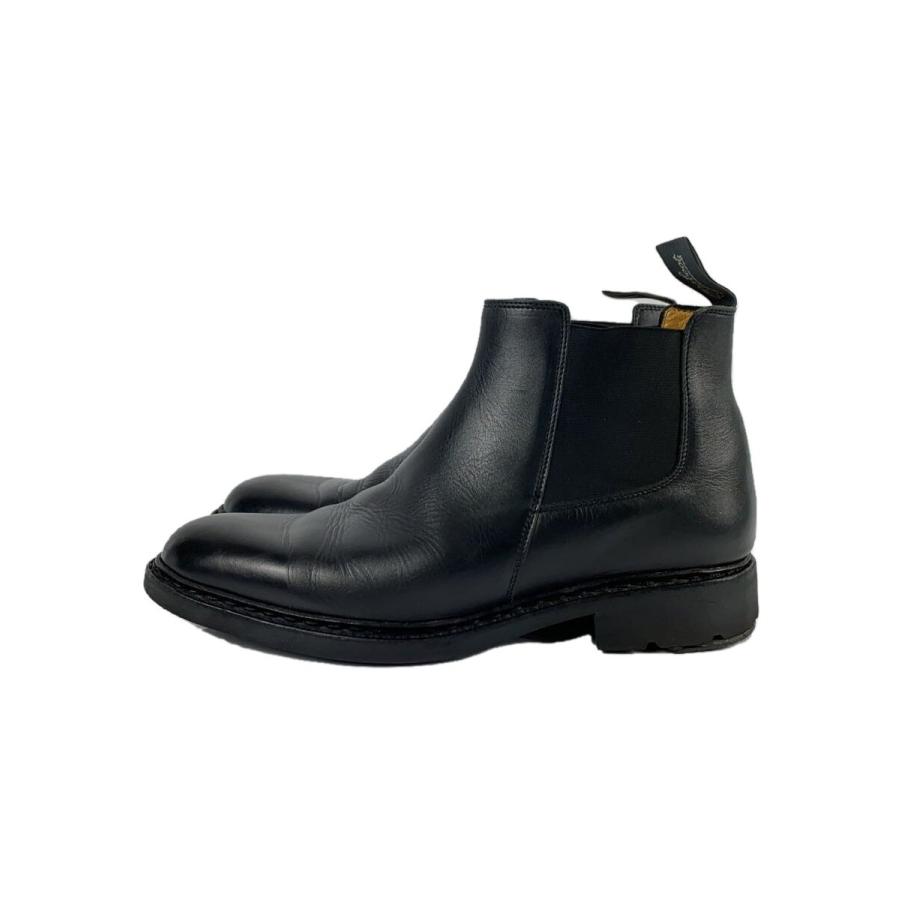 Paraboot◇CHAMFORT/サイドゴアブーツ/UK7/BLK/レザー// : セカンド 