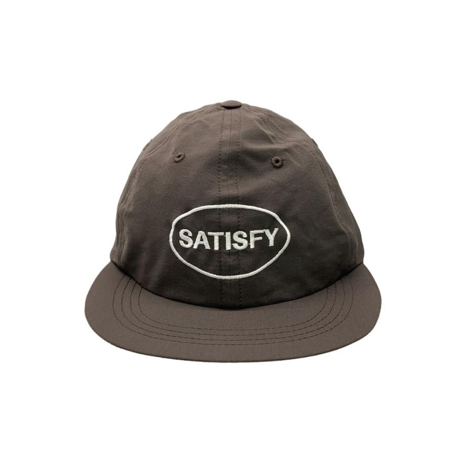 SATISFY/PEACEFUL RUNNING CAP/キャップ/KHK/無地/メンズ : セカンド