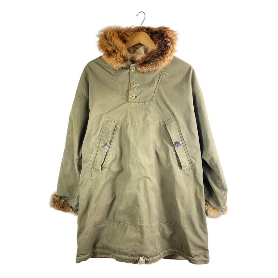 case 40s US.ARMY ミリタリー ホスピタル ジャケット US.ARMY◇40s~/ミリタリージャケット//山岳部隊/M43/KHK/無地