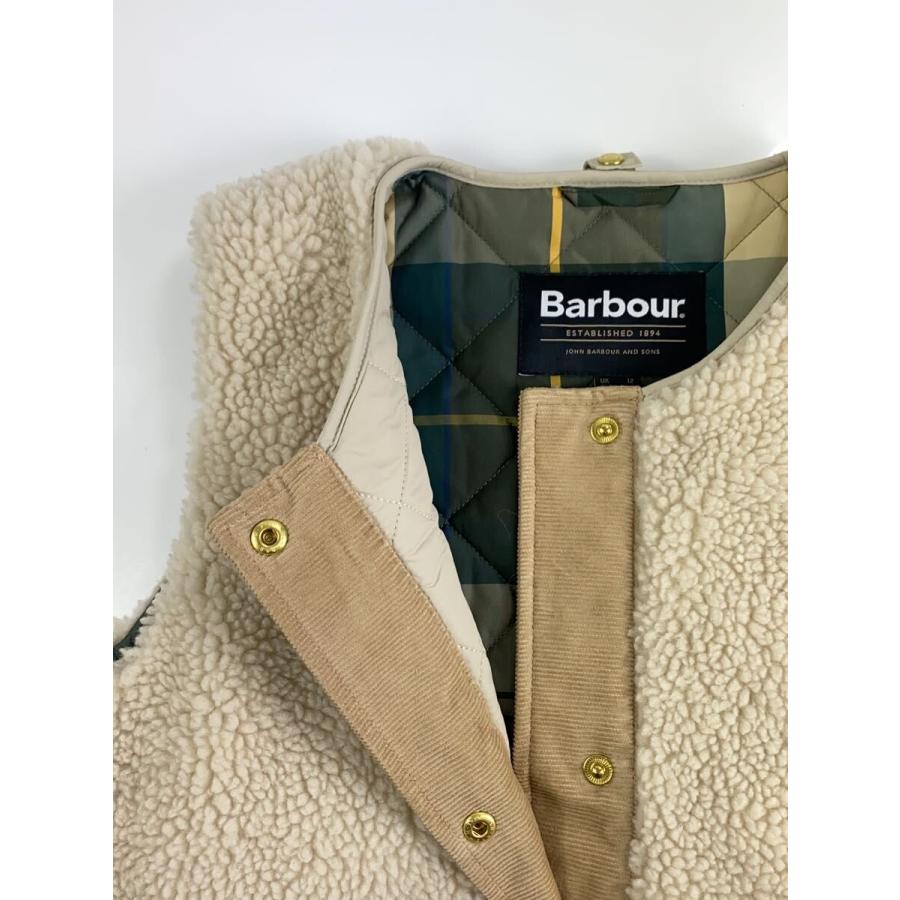 Barbour◇Dulsie/ボアライナーベスト/12/ポリエステル/CRM/252LLI0016