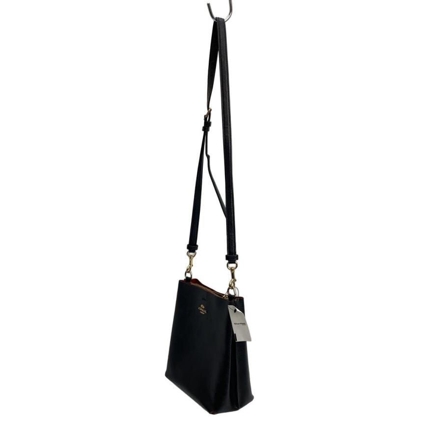 COACH◇モリー・バケットバッグ22/--/BLK/無地 : セカンドストリート