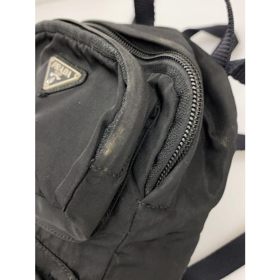 PRADA◇リュック/ナイロン/BLK/無地// : セカンドストリートYahoo!店