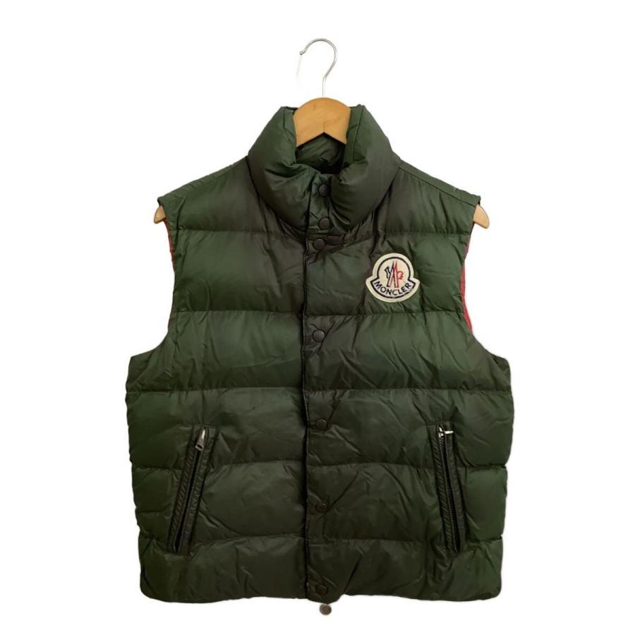 MONCLER ダウンベスト2 MONCLER◇ダウンベスト/2/ナイロン/GRN/43302/50/68959// : セカンド