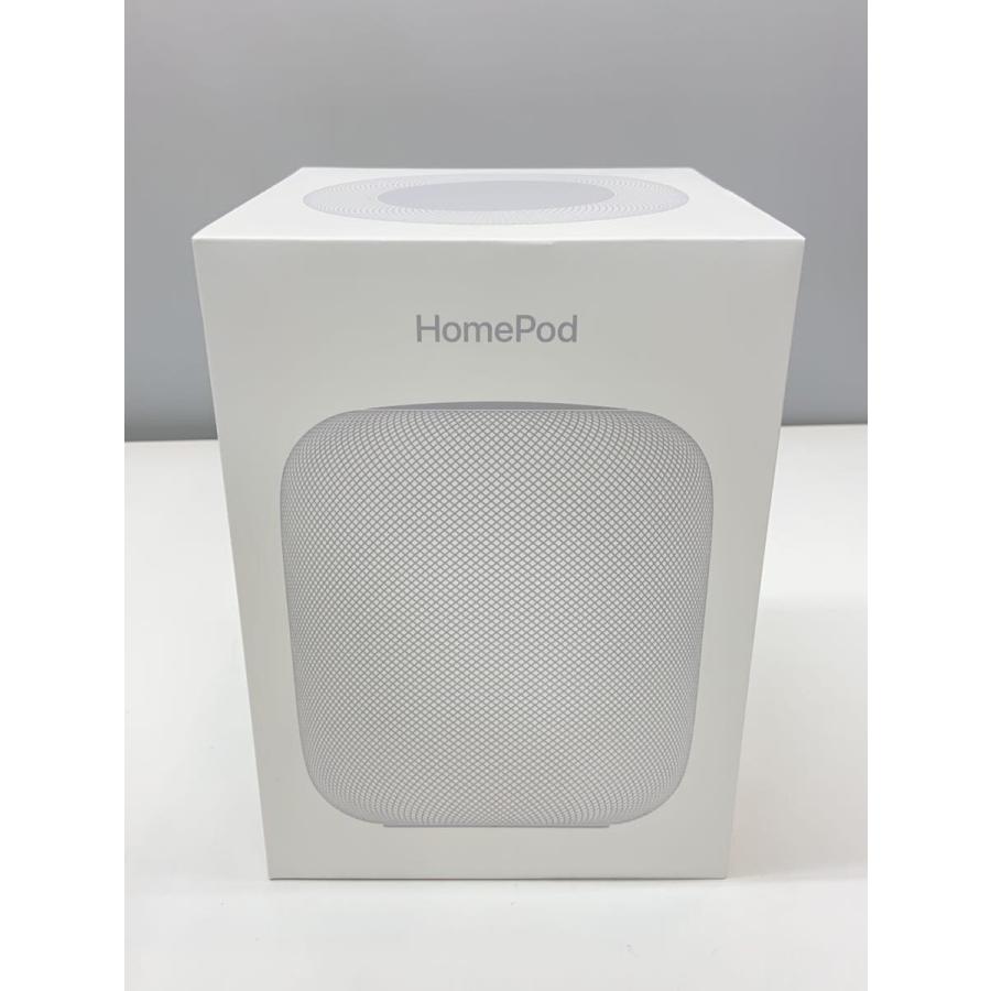Apple Pod MQHV2J/A ホワイト スマートスピーカー Apple◇Bluetoothスピーカー HomePod MQHV2J/A [ホワイト] : セカンド