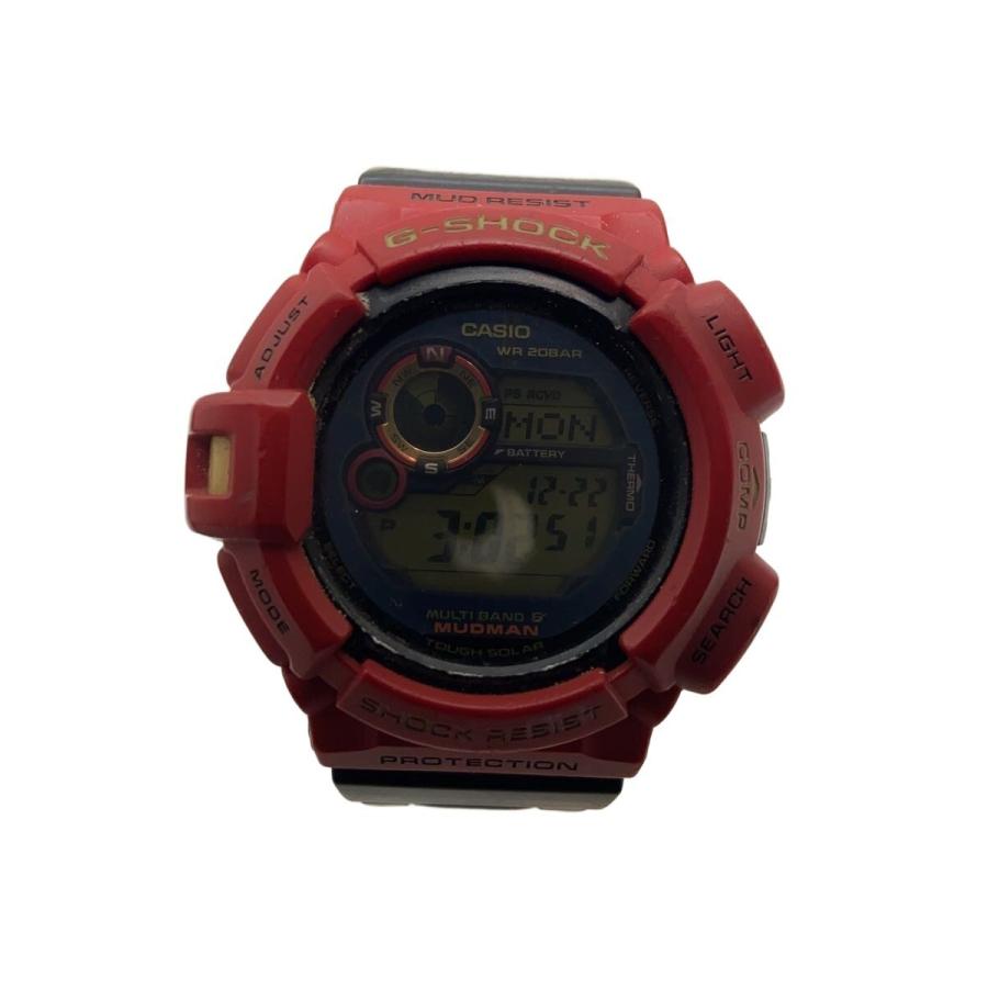 CASIO G-SHOCK ソーラー レッド腕時計 CASIO◇ソーラー腕時計・G-SHOCK/デジタル/RED : セカンドストリート