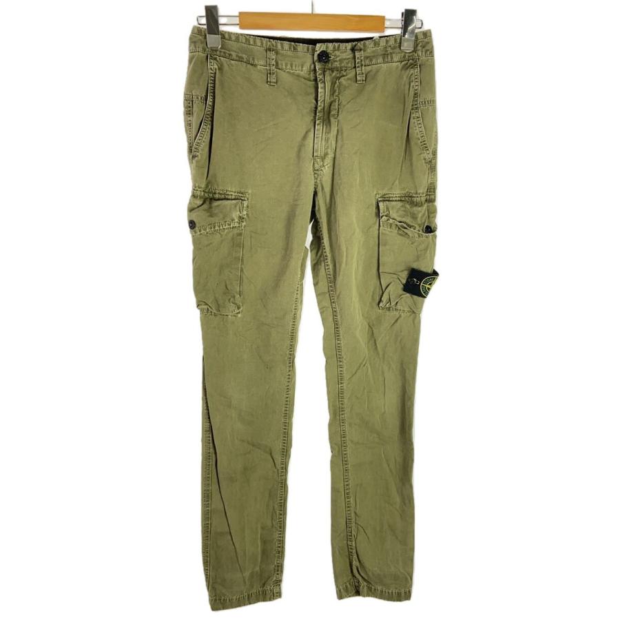 STONE  カーゴパンツ 29 STONE ISLAND◇カーゴパンツ/29/コットン/KHK/7415318wa : セカンド