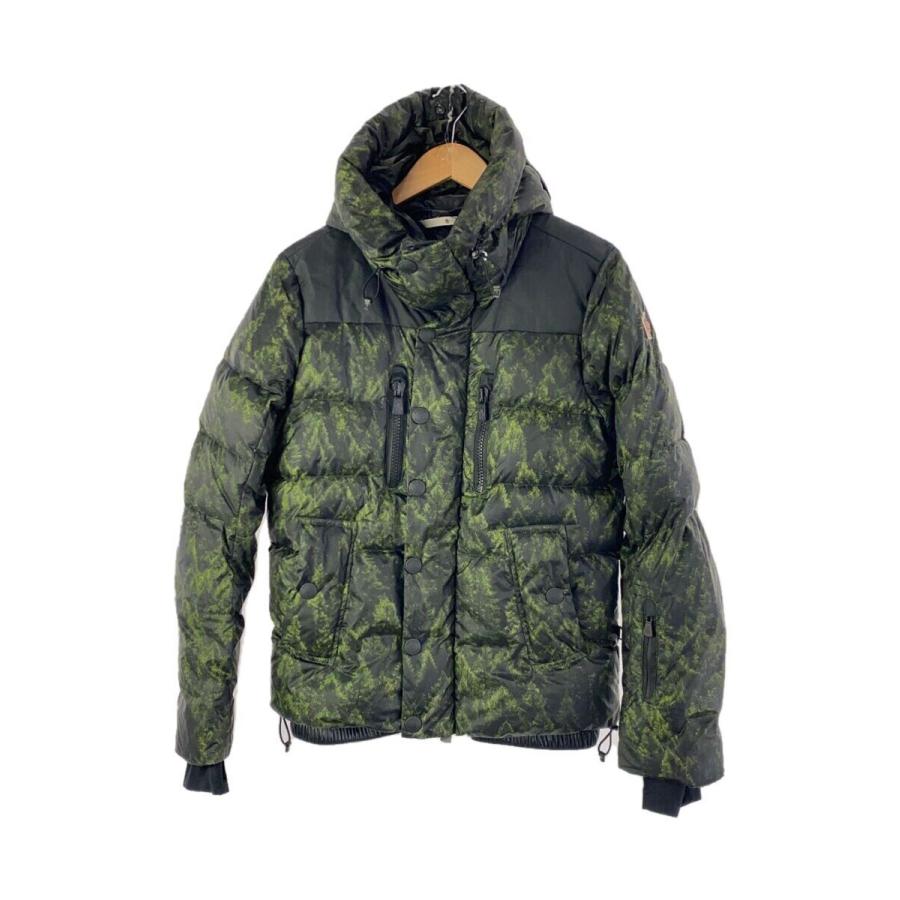 MONCLER◇Forest/ダウンジャケット/1/ポリエステル/GRN/カモフラ/142