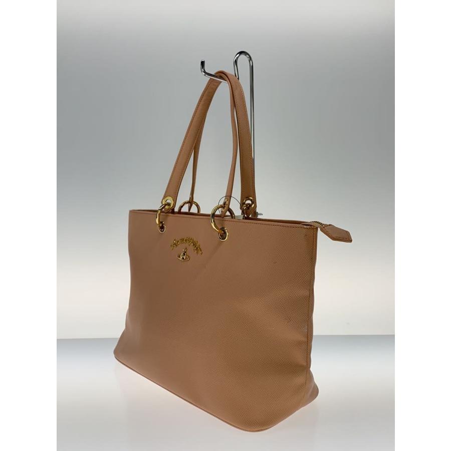 Vivienne Westwood◇ANGLOMANIA/擦れ有/トートバッグ/レザー/PNK 