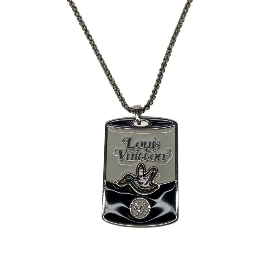 LOUIS VUITTON◇×NIGO/LVマウンテンキャンネックレス/SILVER/SLV